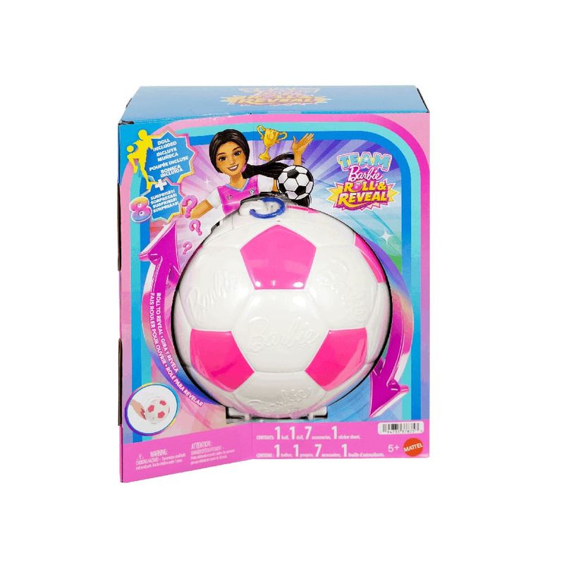 BOLA SURPRESA PULSEIRA BARBIE