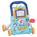 ANDADOR MULTIATIVIDADES BABY ELEFANTE AZUL DM TOYS DMB6750
