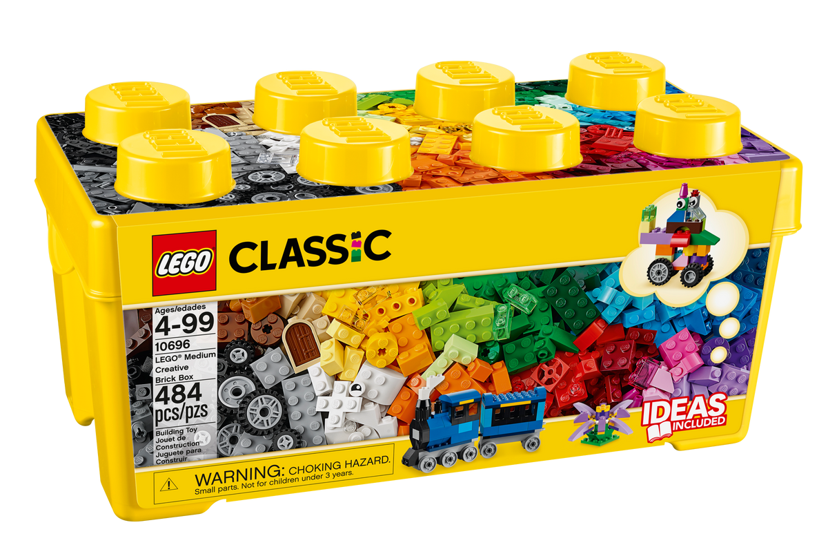 CAIXA MEDIA DE PECAS CRIATIVAS LEGO 10696