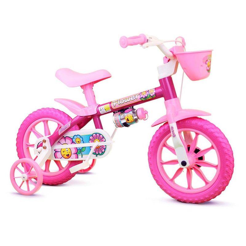 BICICLETA ARO12 ROSA
