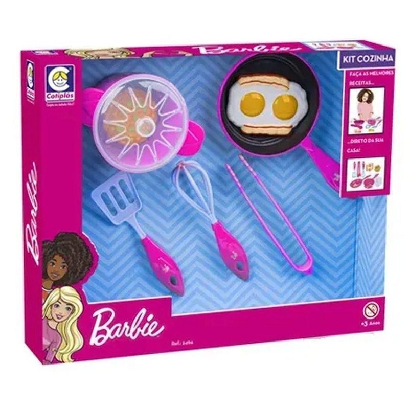BARBIE CHEF KIT DE COZINHA 2494 COTIPLAS
