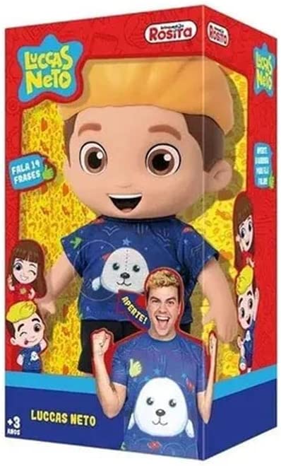 BONECO LUCCAS NETO C/ SOM 1079