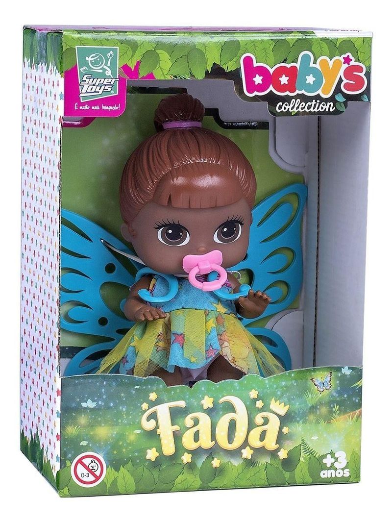 BABYS COLLECTION MINI FADA NEGRA 374 SUPER TOYS FOTO 2