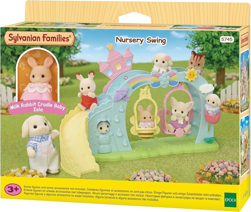 BALANCO JARDIM DA INFANCIA 5745 SYLVANIAN FAMILIES EPOCH FOTO 1