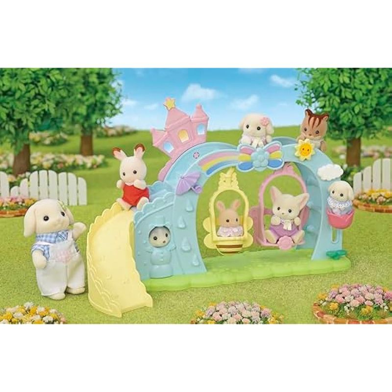BALANCO JARDIM DA INFANCIA 5745 SYLVANIAN FAMILIES EPOCH FOTO 2