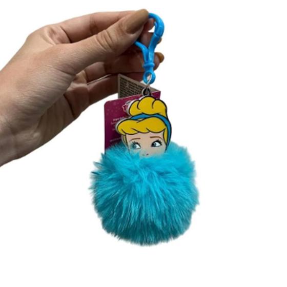 CHAVEIRO POMPOM PRINCESAS DISNEY 53789