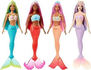 BARBIE FANTASY SEREIAS C/CABELO COLORIDO HRR02