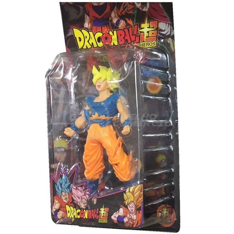 BONECO DRAGON BALL Z SUPER SAIYADIN