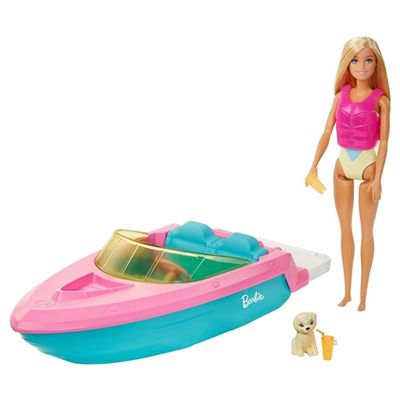 BARBIE BARCO COM BONECA GRG30 MATTEL FOTO 2