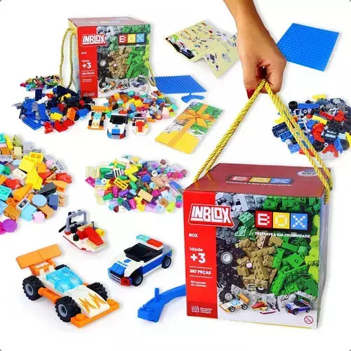 BLOCOS DE MONTAR CAIXA COM 557 PCS