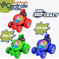 CARRO CONTROLE REMOTO SEM FIO MINI 360 CRAZY
