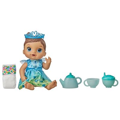 BABY ALIVE BEBE CHA DE PRINCESA MORENA F0032 HASBRO