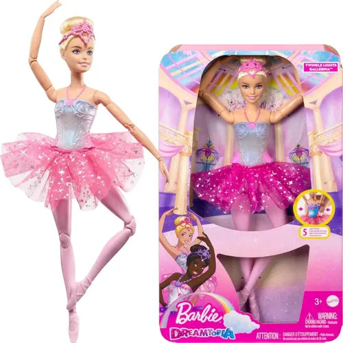BARBIE FANTASY BAILARINA LUZES BRILHANTES HLC25