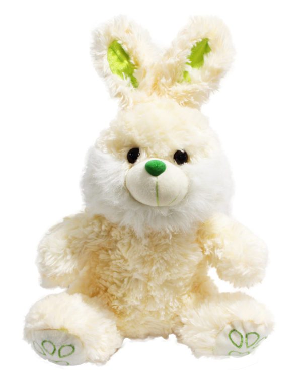 COELHO DE PELUCIA VERDE