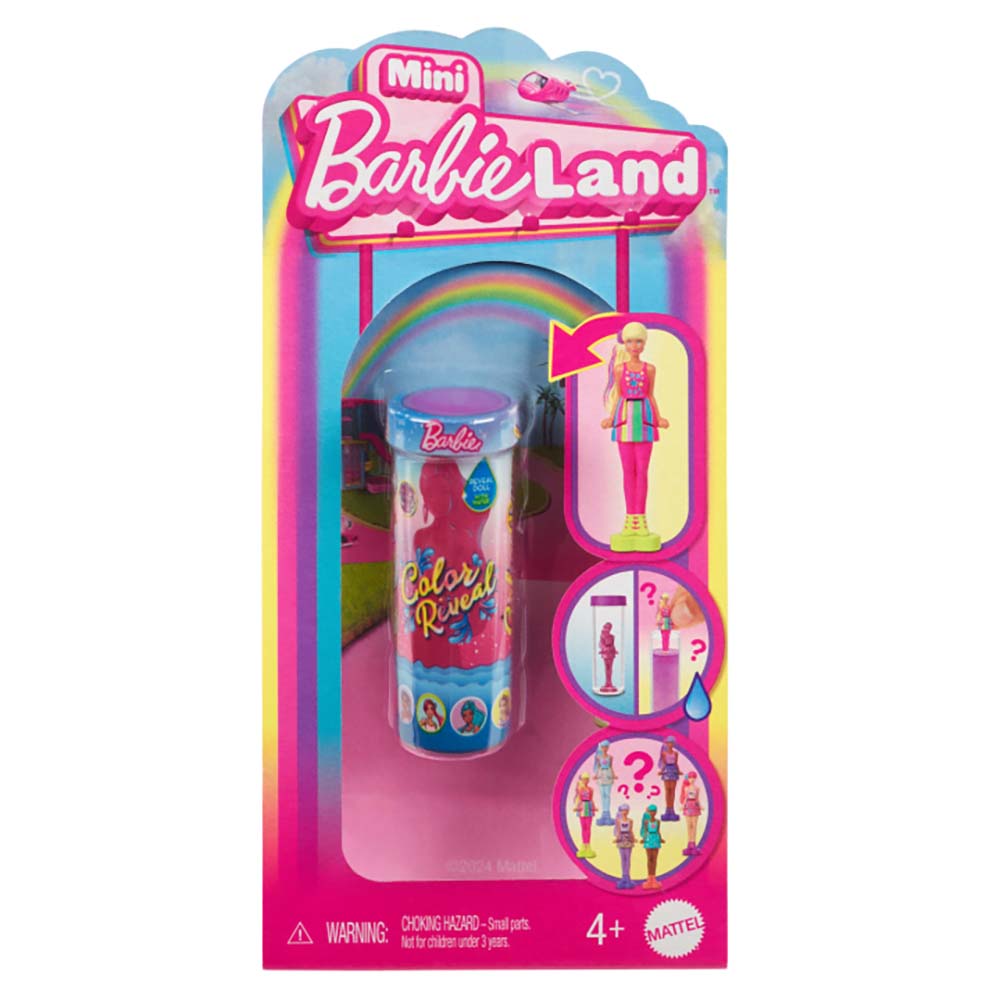 Barbie Land Color Reveal Mini Boneca HYF28