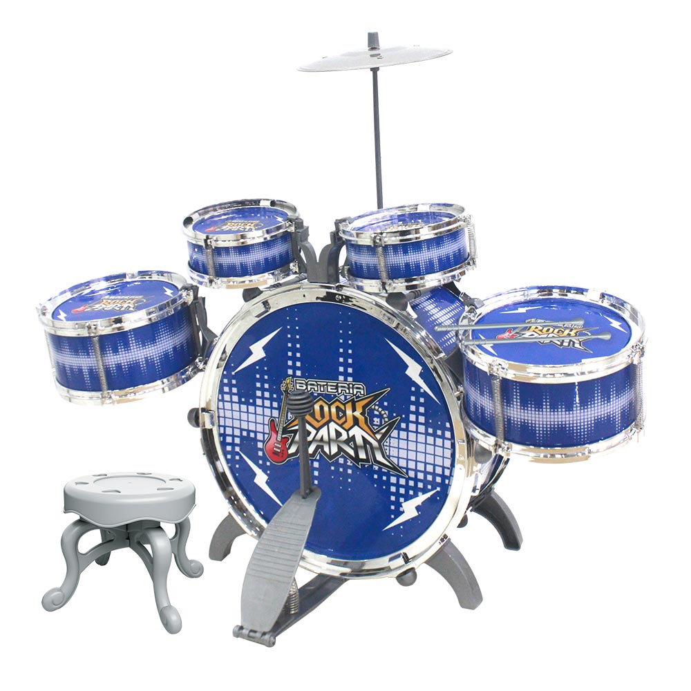 BATERIA ROCK PARTY DMT6066 AZ DM TOYS