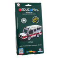 BDM41 EDUCAPLAY MOVECAR CARROS PARA MONTAR DE MADEIRA
