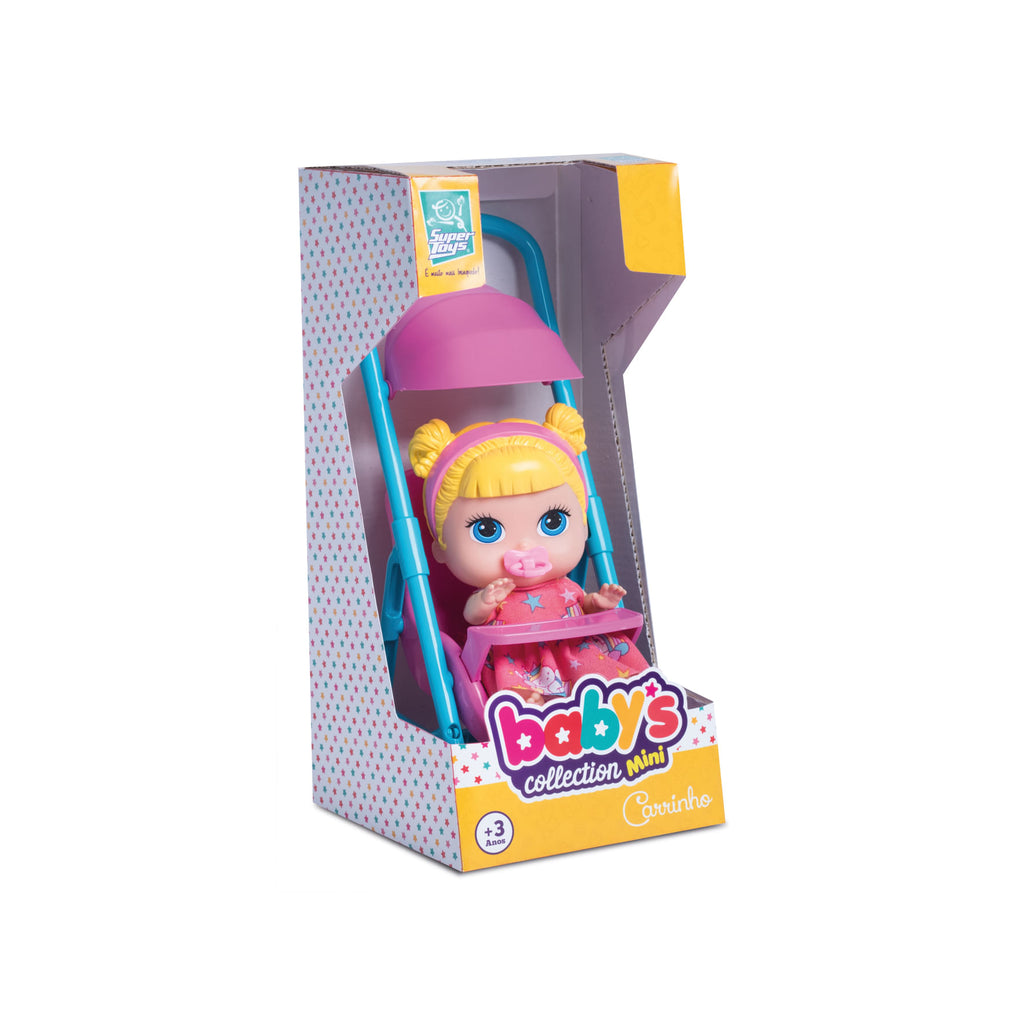 BABYS COLLECTION MINI CARRINHO 338 SUPER TOYS FOTO 1