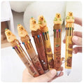 CANETA 10 CORES CAPIVARA