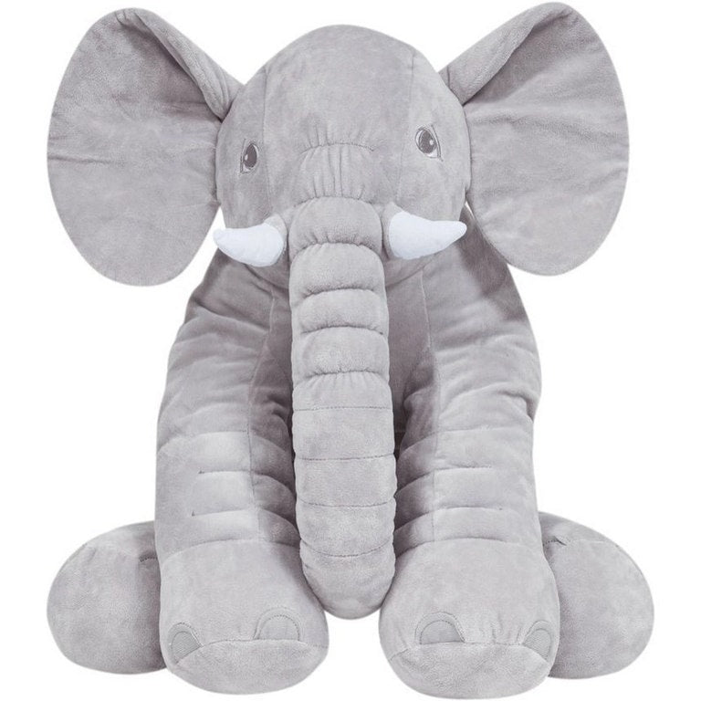 ALMOFADA ELEFANTE GIGANTE CINZA BUBA