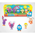 BONECOS VINIL GALINHA PINTADINHA 5 PERSONAGENS