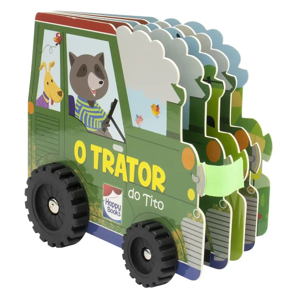 AVENTURA SOBRE RODAS TRATOR DO TITO HAPPY BOOKS