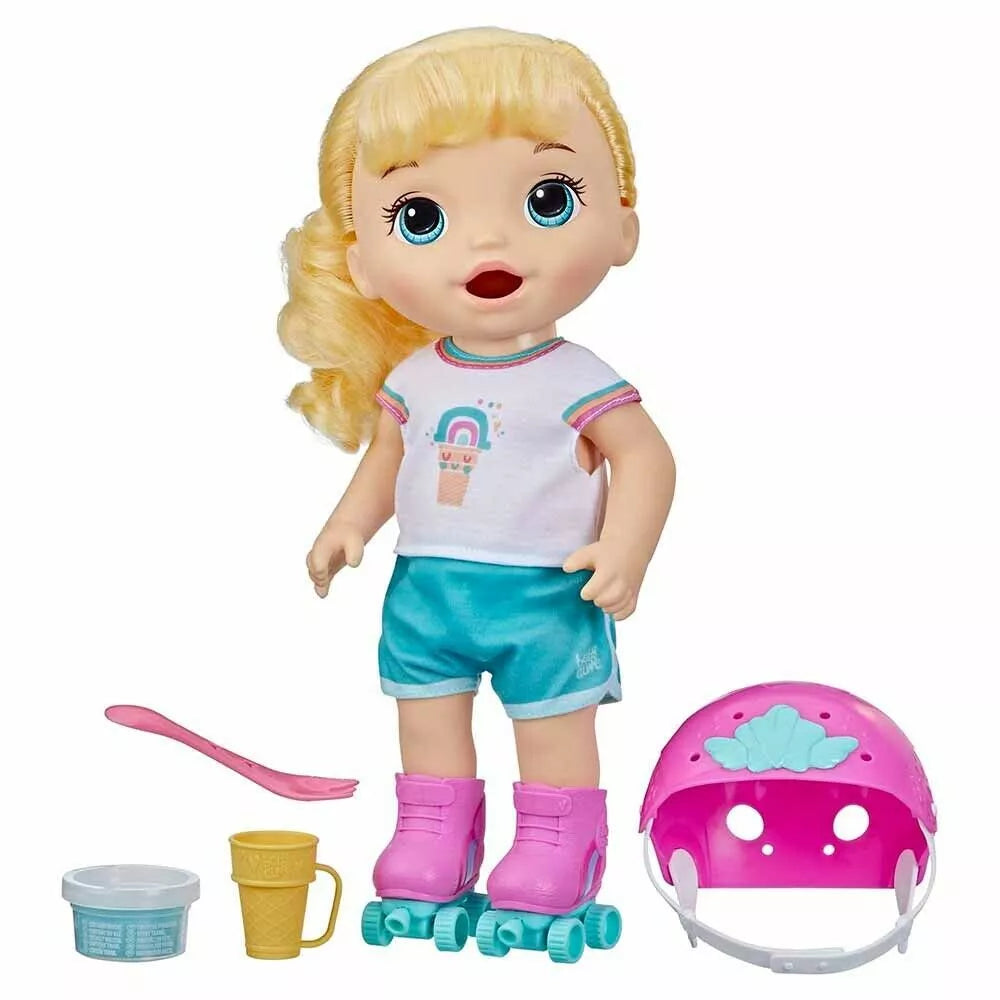 BABY ALIVE ROLLER SKATE PATINADORA LOIRA F5649 HASBRO
