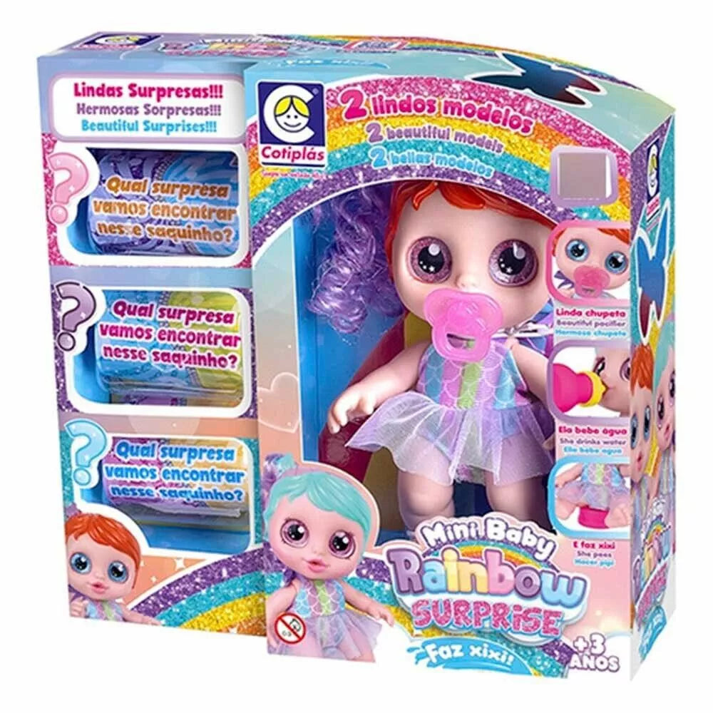 BONECA MINI RAINBOW XIXI 2720
