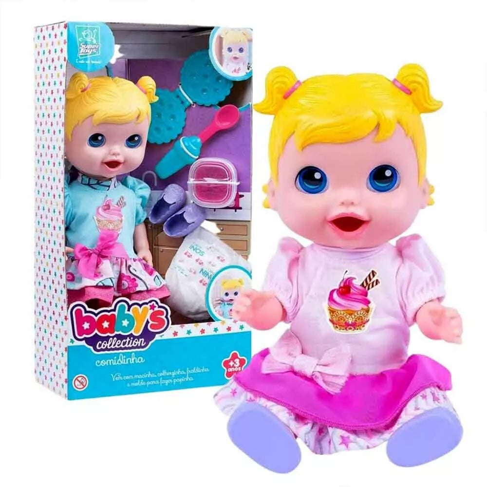 BABYS COLLECTION COMIDINHA 318 SUPER TOYS