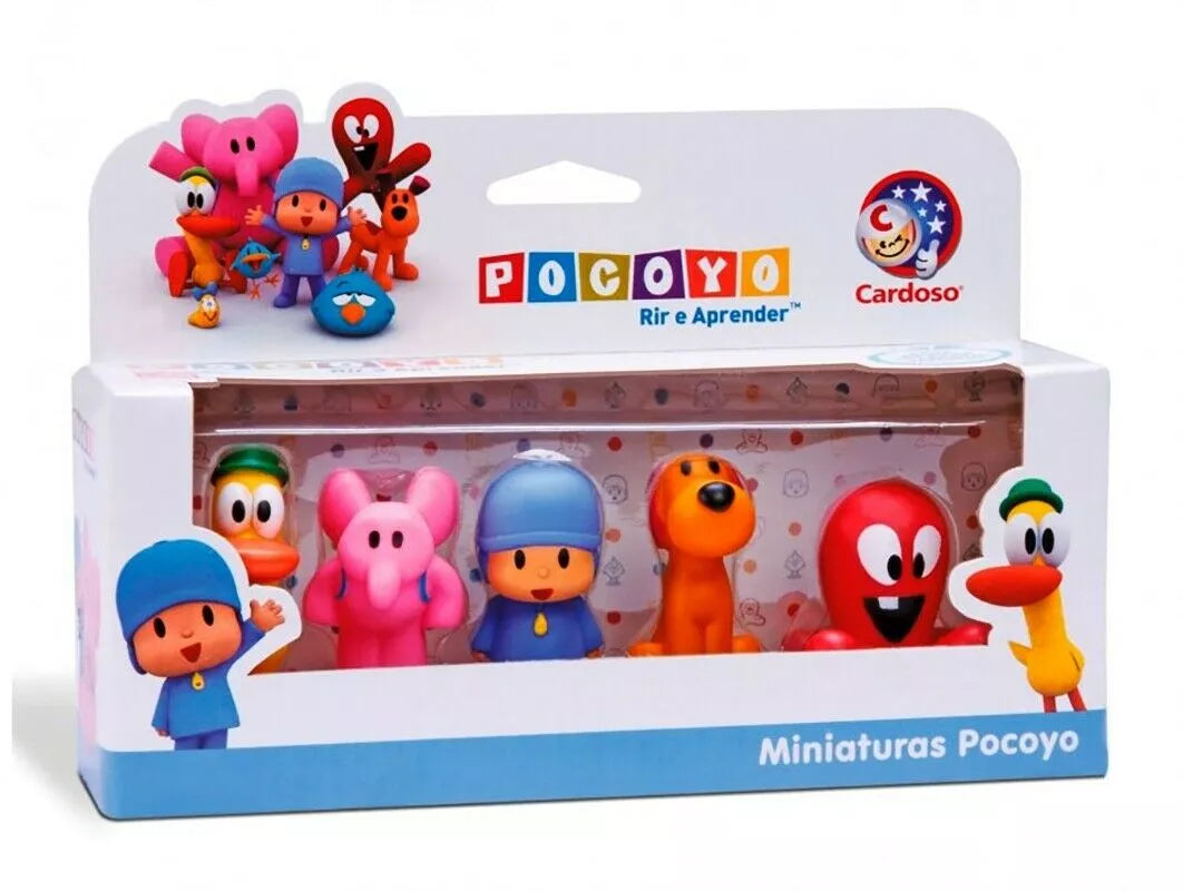 BONECO DEDOCHE TURMA DO POCOYO VINIL