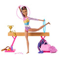 Barbie Profissoes Boneca Latina Conj Ginasta HRG53