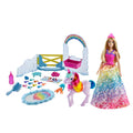 BARBIE E UNICORNIO 15 PECAS DREAMTOPIA GTG01 MATTEL FOTO 1